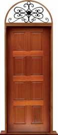 8 panel: double door