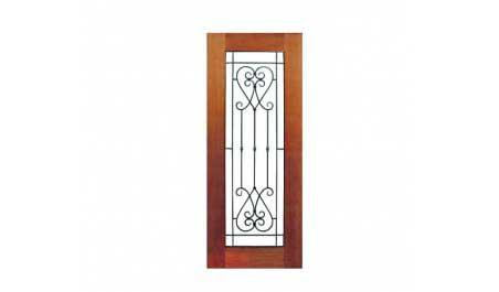 iron grille: door only