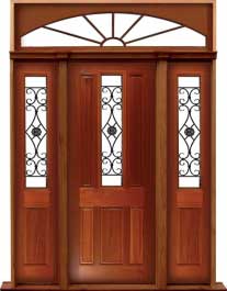paddington with ironwork: double door +  two sidelights